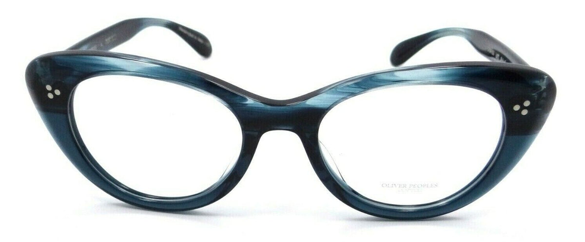 Oliver Peoples Eyeglasses Frames OV 5415U 1672 51-19-145 Rishell Teal VSB Italy-827934431959-classypw.com-2