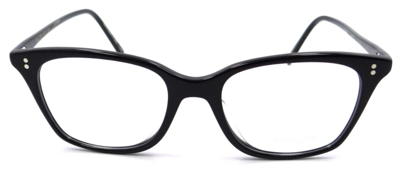 Oliver Peoples Eyeglasses Frames OV 5438U 1005 49-17-145 Addilyn Black Italy-827934471047-classypw.com-1
