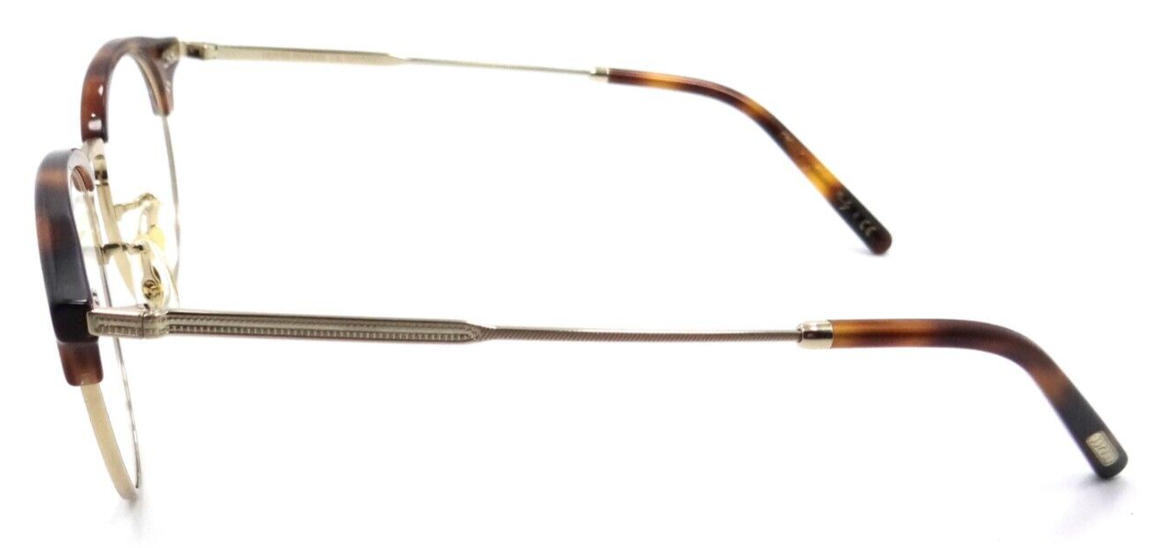 Oliver Peoples Eyeglasses Frames OV 5469 1007 46-20-145 Reiland Gold / Mahogany-827934467668-classypw.com-3