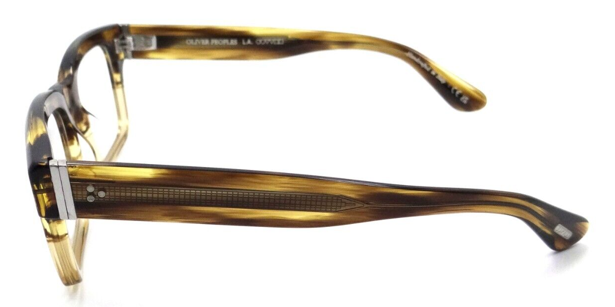 Oliver Peoples Eyeglasses Frames OV 5470U 1703 53-20-145 Hollins Canarywood Grad-827934467576-classypw.com-3
