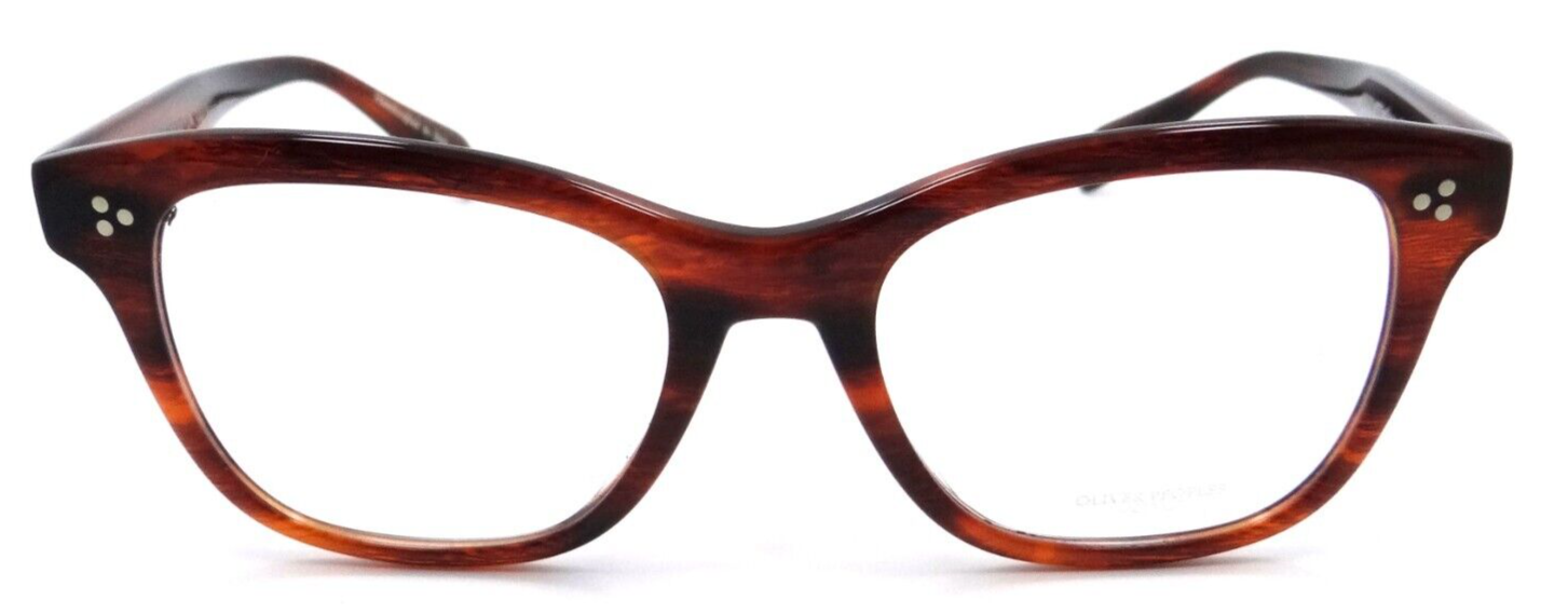 Oliver Peoples Eyeglasses Frames OV 5474U 1725 52-19-145 Ahmya Red Tortoise-827934469945-classypw.com-2