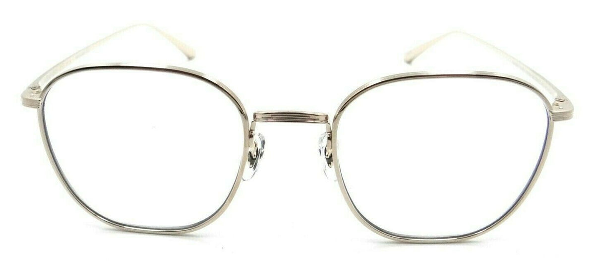 Oliver Peoples Sunglasses 1230ST 52921W The Row Board Meeting 2 White Gold/Clear-827934435223-classypw.com-2
