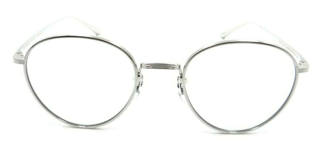 Oliver Peoples Sunglasses 1231ST 50361W The Row Brownstone 2 Silver / Clear 49mm-827934435216-classypw.com-2