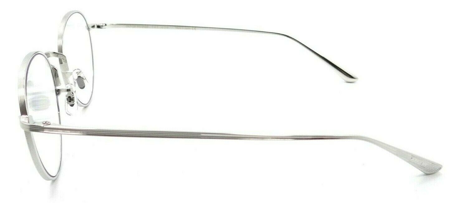 Oliver Peoples Sunglasses 1231ST 50361W The Row Brownstone 2 Silver / Clear 49mm-827934435216-classypw.com-3