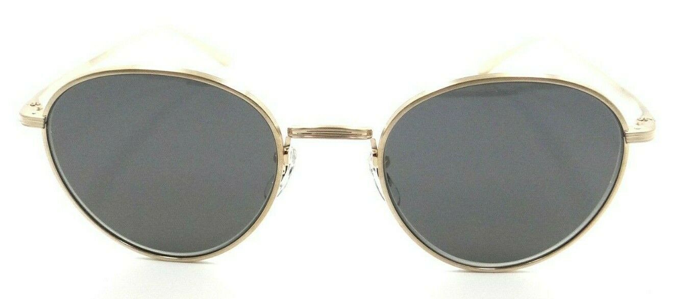 Oliver Peoples Sunglasses 1231ST 5252R5 The Row Brownstone 2 Gold / Grey 49mm-827934413580-classypw.com-2