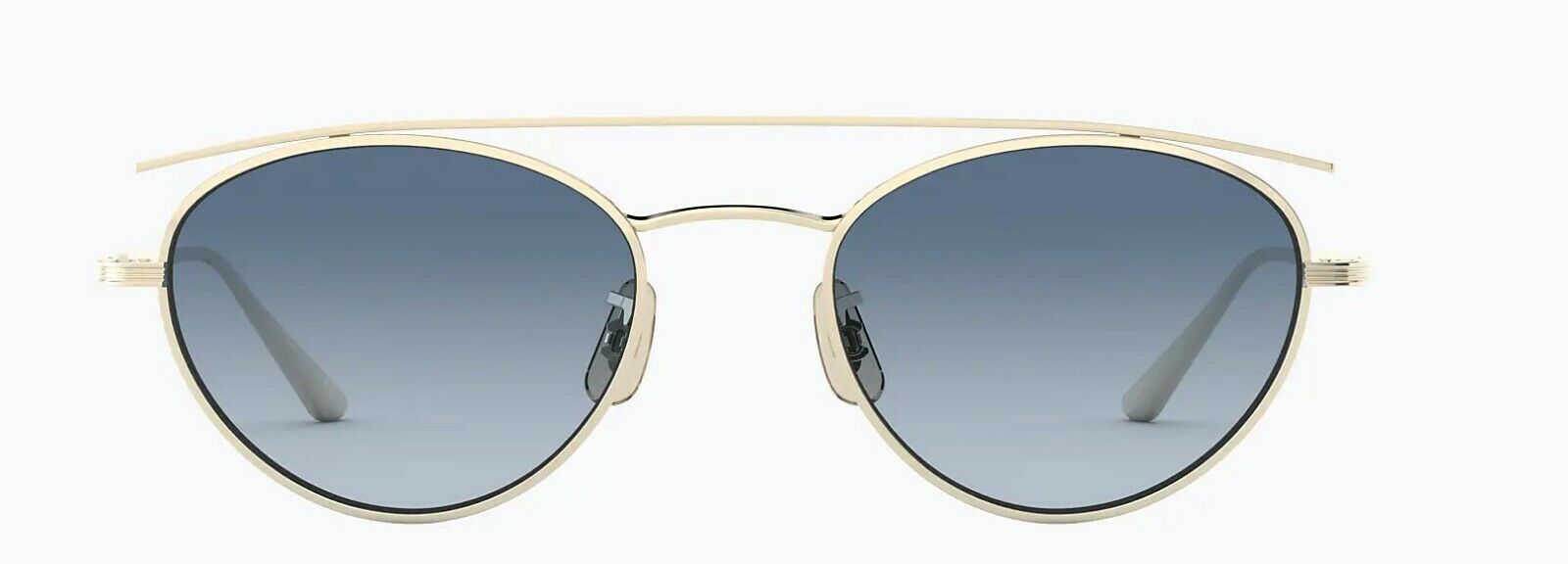 Oliver Peoples Sunglasses 1258ST 5035Q8 The Row Hightree Gold / Marine Gradient-0827934432628-classypw.com-2