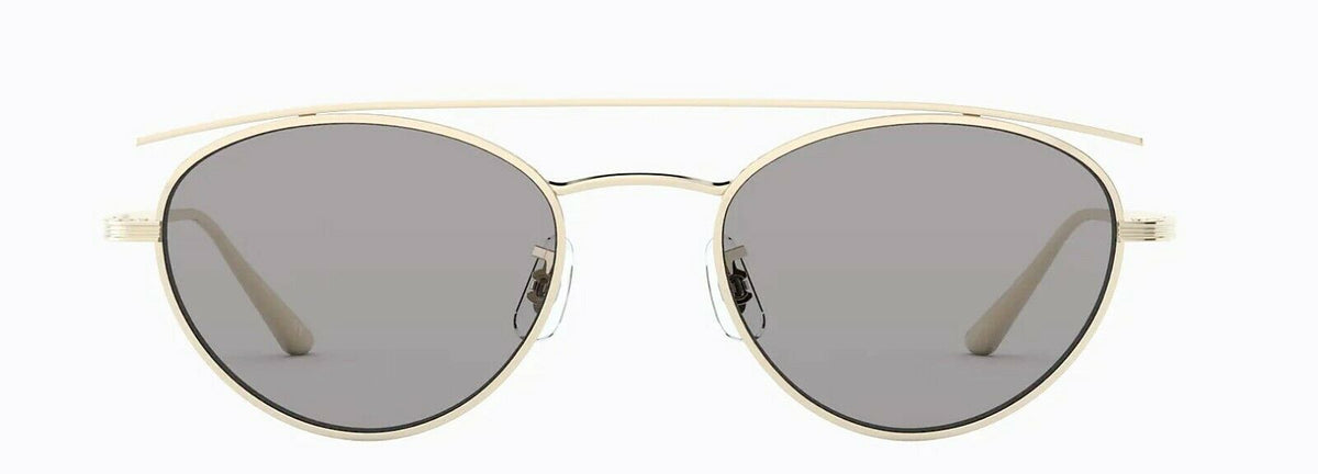 Oliver Peoples Sunglasses 1258ST 5292R5 The Row Hightree White Gold / Grey 49mm-827934432598-classypw.com-2