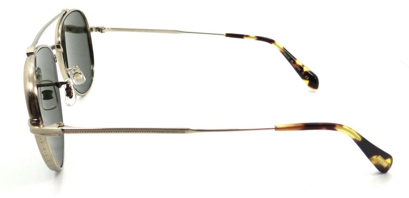 Oliver Peoples Sunglasses 1266ST 503580 56-15-145 Rikson Soft Gold / Green Japan-827934432659-classypw.com-3