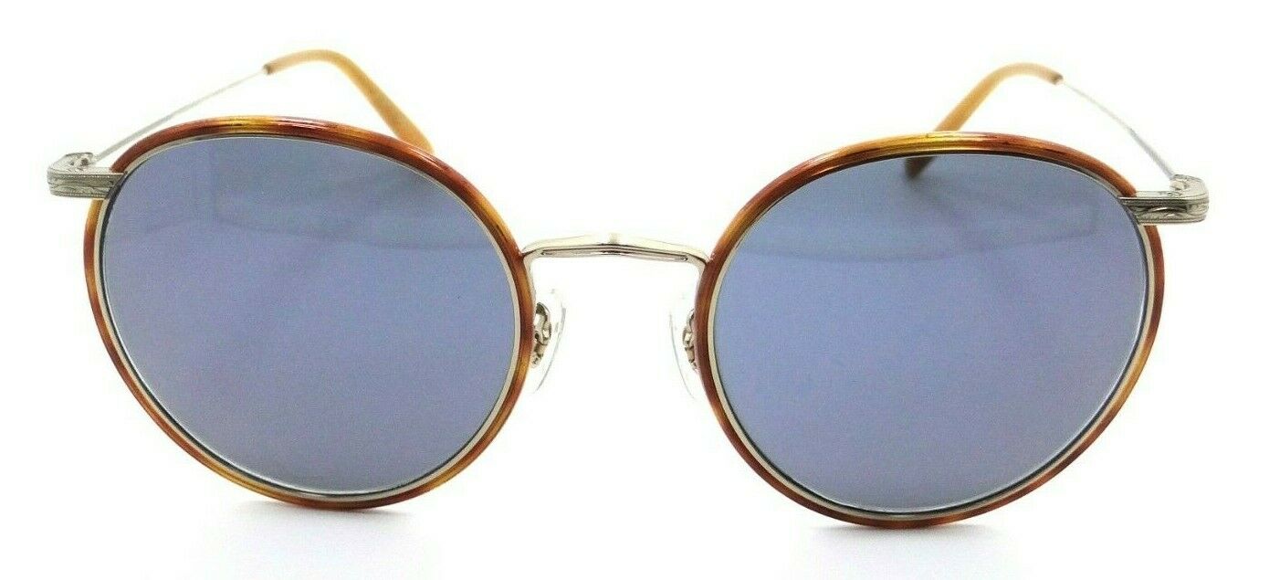 Oliver Peoples Sunglasses 1269ST 503556 49-21-145 Casson Soft Gold - Amber /Blue-827934439016-classypw.com-1