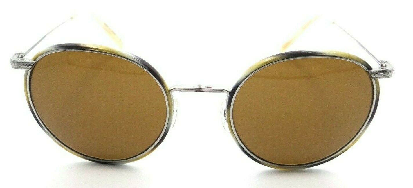 Oliver Peoples Sunglasses 1269ST 503653 49-21-145 Casson Beige Horn / True Brown-827934438989-classypw.com-2