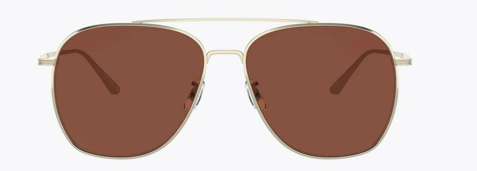 Oliver Peoples Sunglasses 1278ST 5292C5 The Row Ellerston Gold / Burgundy 58mm-827934450929-classypw.com-1