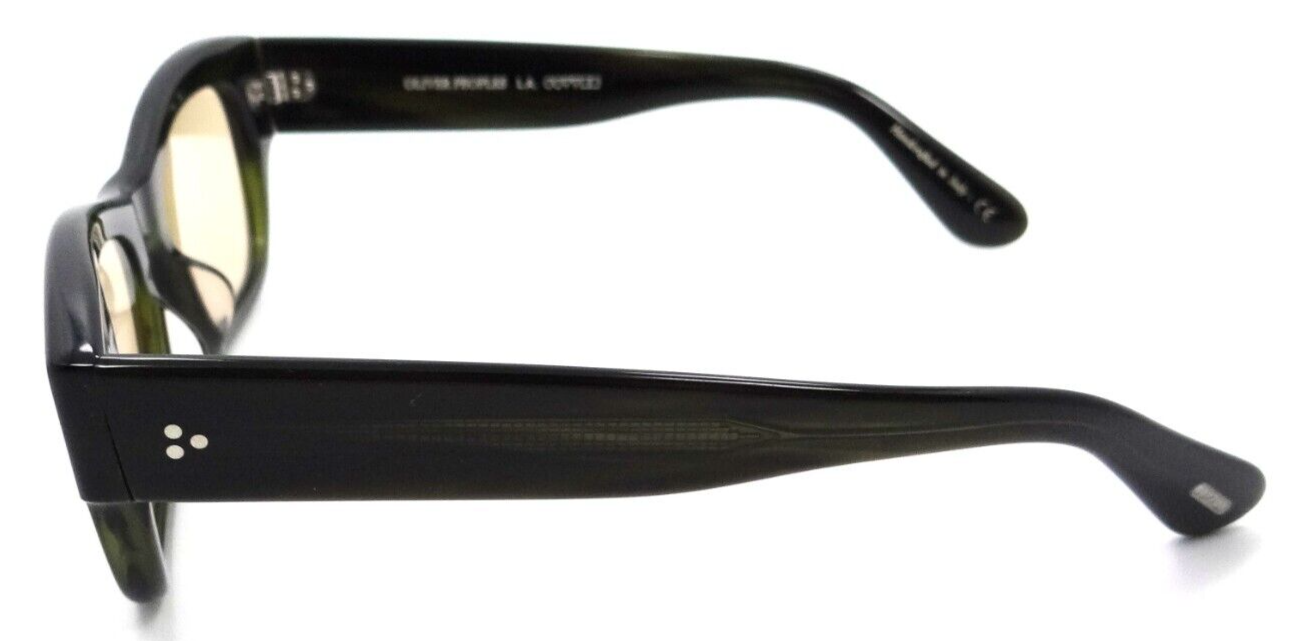 Oliver Peoples Sunglasses 5435D 1680 50-20-145 Stanfield Emerald Bark/Dusk Beach-827934439276-classypw.com-3
