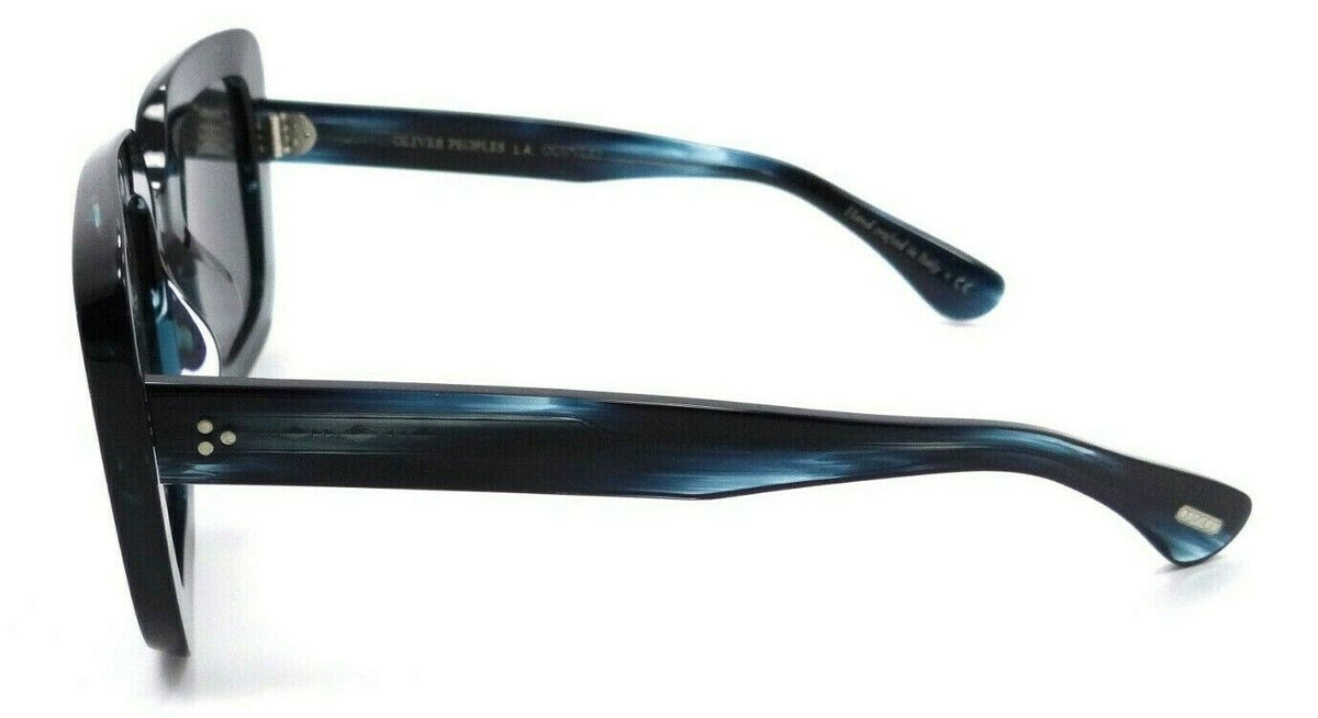 Oliver Peoples Sunglasses 5443SU 167287 52-22-145 Franca Teal VSB / Grey Italy-827934451421-classypw.com-3