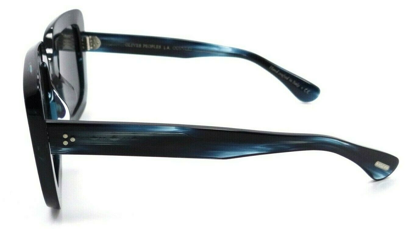 Oliver Peoples Sunglasses 5443SU 167287 52-22-145 Franca Teal VSB / Grey Italy-827934451421-classypw.com-3