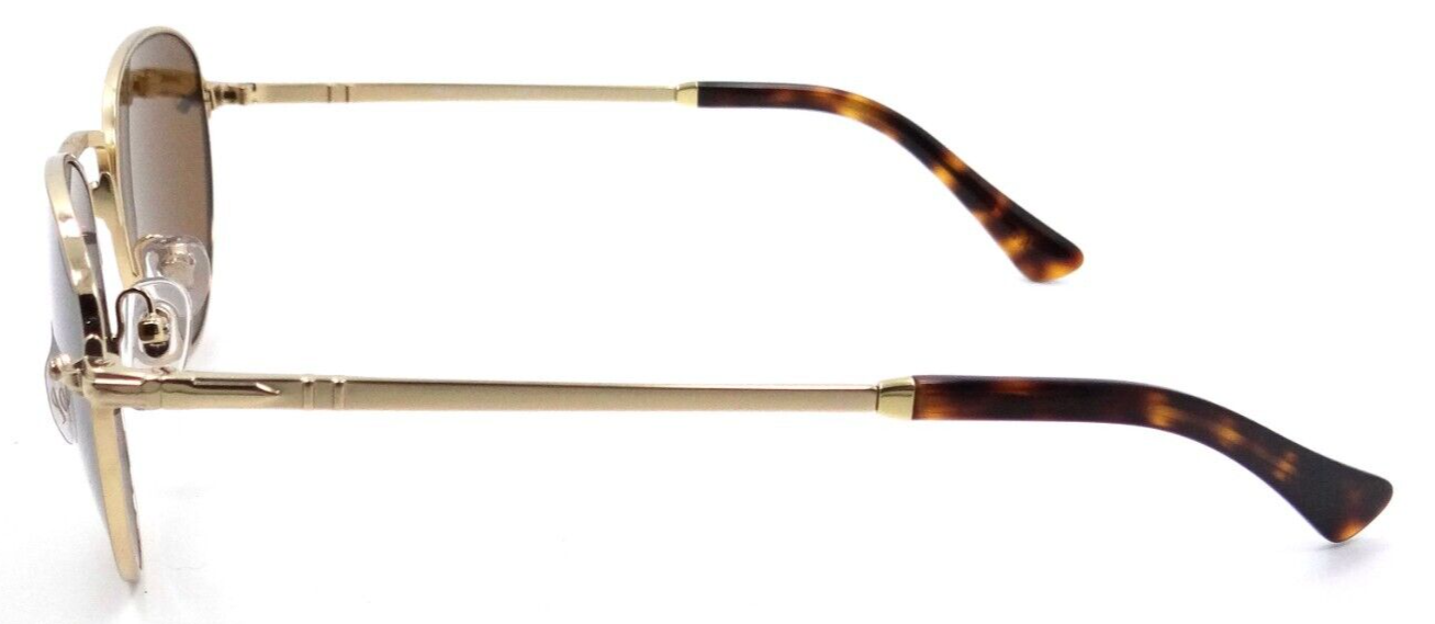 Persol Sunglasses PO 2491S 1142/33 51-20-145 Gold / Brown Made in Italy-8056597595544-classypw.com-3