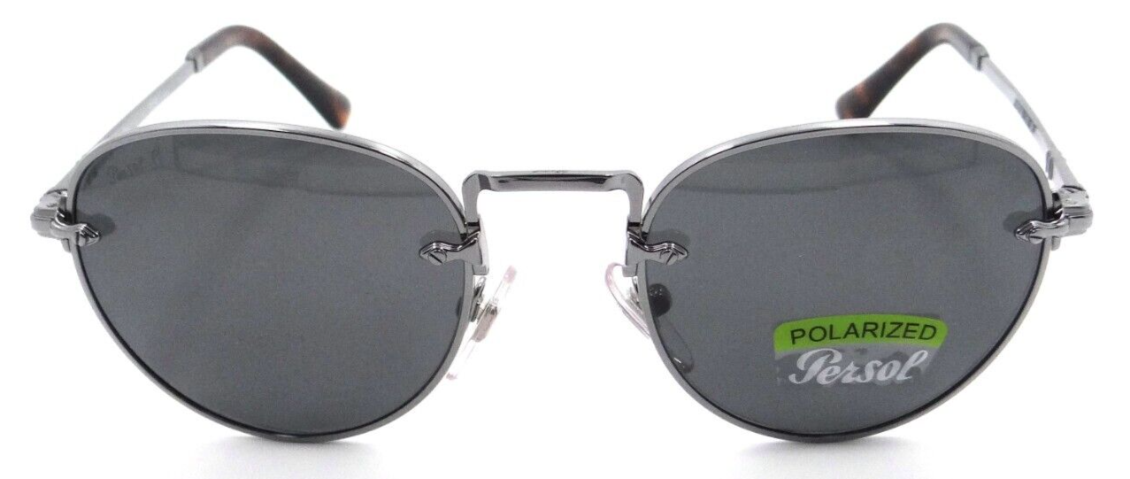 Persol Sunglasses PO 2491S 513/4 49-20-140 Gunmetal / Black Polarized Italy-8056597595599-classypw.com-1