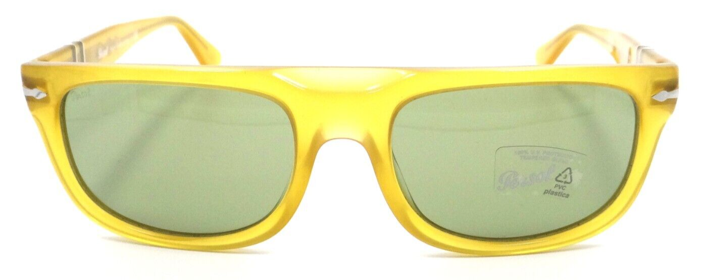 Persol Sunglasses PO 3271S 204/4E 55-19-145 Miele / Light Green Made in Italy-8056597528771-classypw.com-1