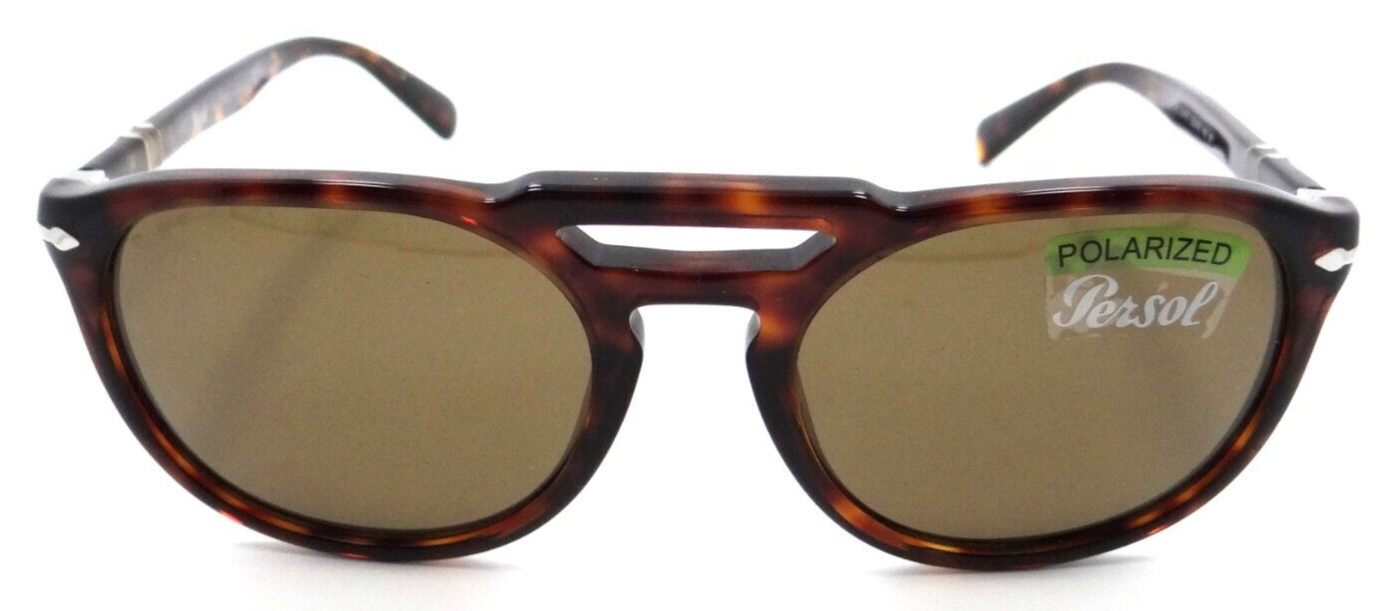 Persol Sunglasses PO 3279S 24/57 52-19-145 Havana / Brown Polarized Italy-8056597546256-classypw.com-1