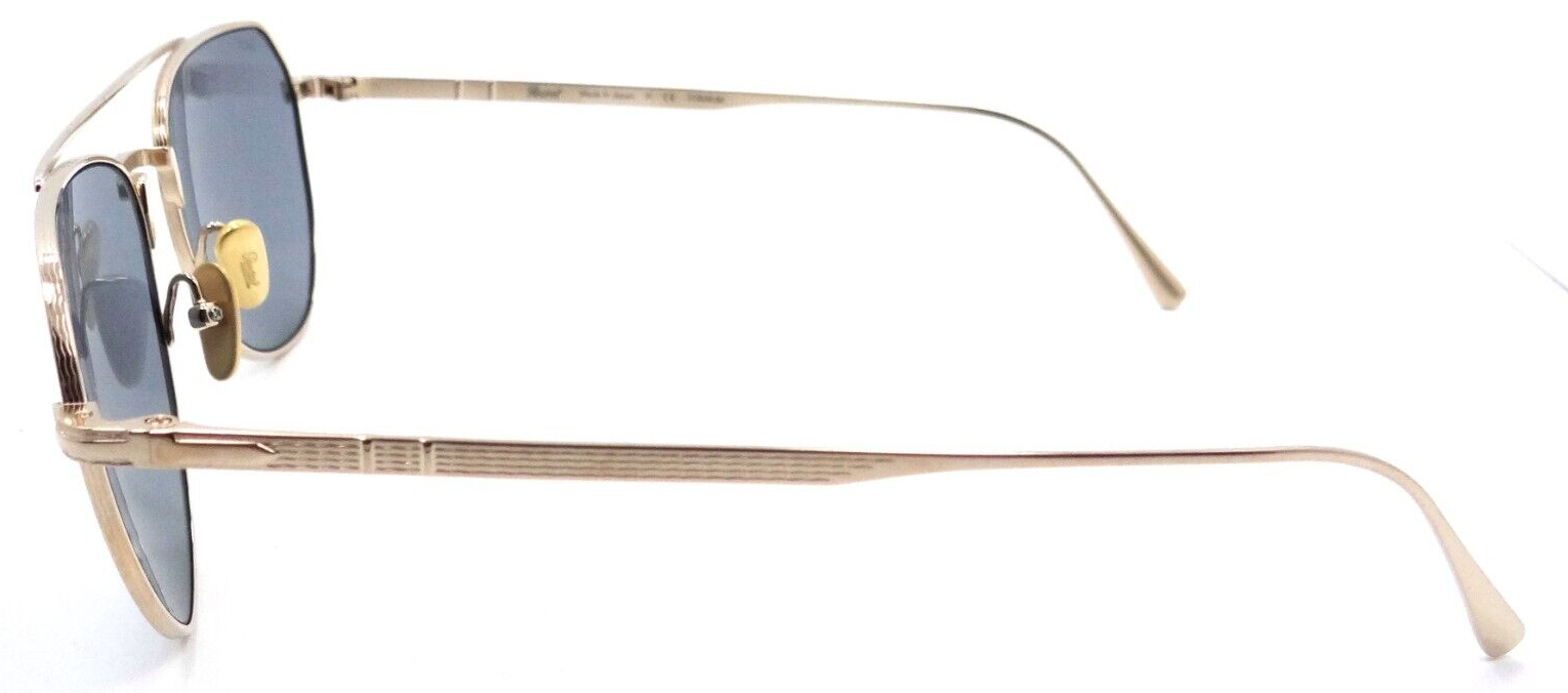 Persol Sunglasses PO 5003ST 8000/56 54-16-145 Gold / Light Blue Made in Japan-8056597151351-classypw.com-3
