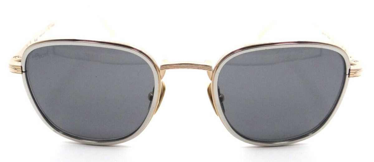 Persol Sunglasses PO 5007ST 8005/B1 47-21-145 Gold - Silver / Dark Grey Japan-8056597444163-classypw.com-2