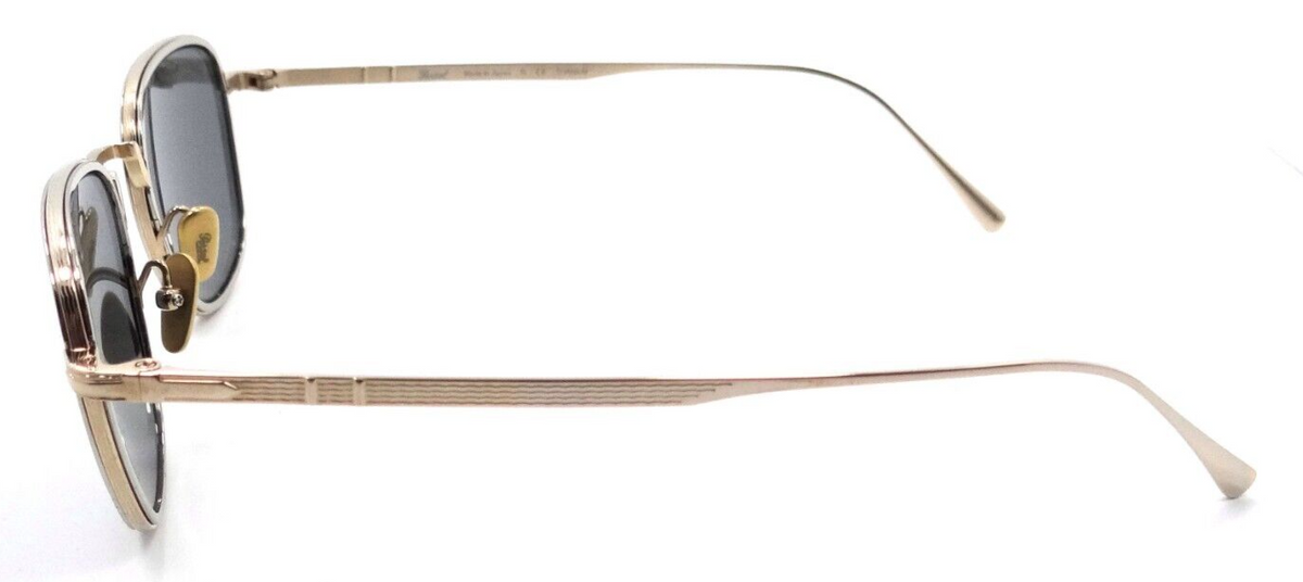 Persol Sunglasses PO 5007ST 8005/B1 47-21-145 Gold - Silver / Dark Grey Japan-8056597444163-classypw.com-3