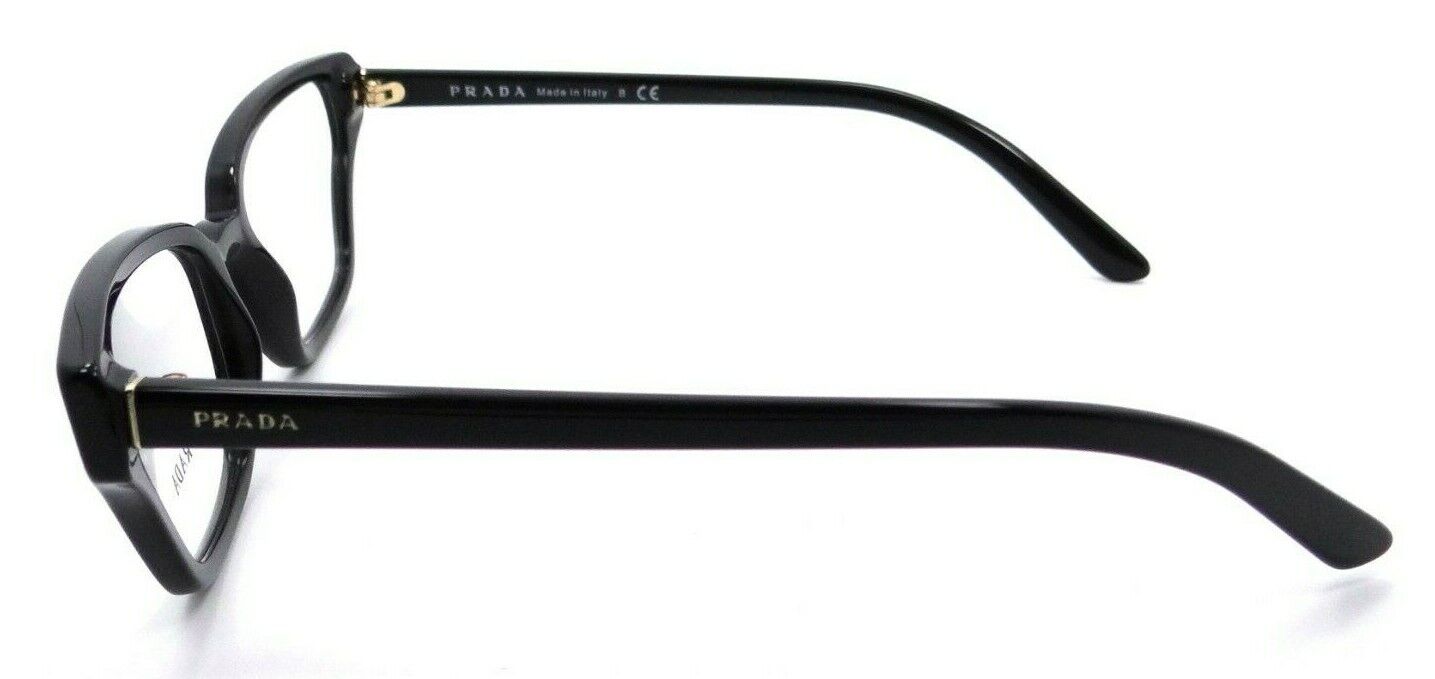 Prada Eyeglasses Frames PR 04XV 1AB-1O1 54-18-140 Shiny Black Made in Italy-8056597083447-classypw.com-3