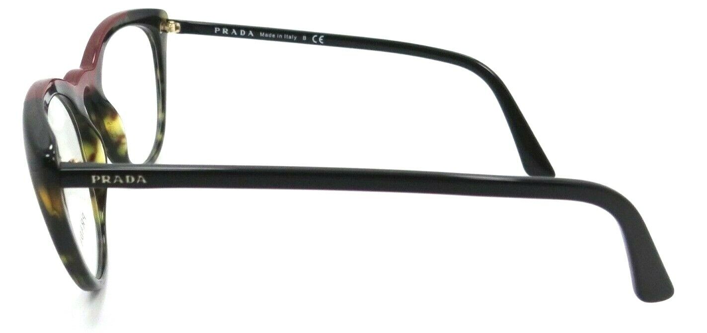 Prada Eyeglasses Frames PR 07VV 320-1O1 51-20-145 Red / Dark Havana Italy-8053672975826-classypw.com-3