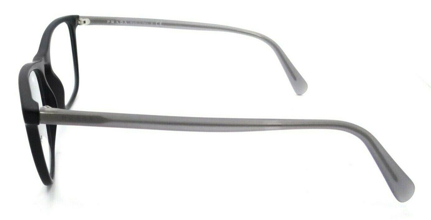 Prada Eyeglasses Frames PR 08VV 1BO-1O1 53-19-145 Matte Black/Grey Made in Italy-8053672975925-classypw.com-2