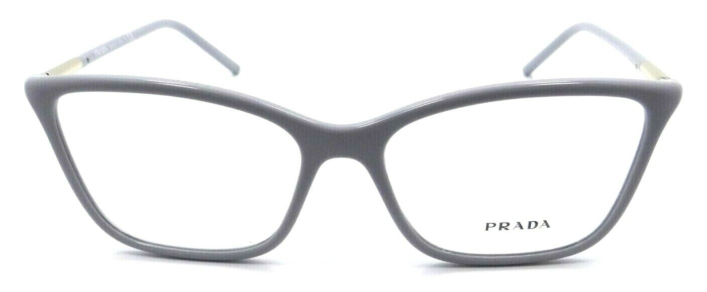 Prada Eyeglasses Frames PR 08WV 07W-1O1 55-16-140 Opal Grey Made in Italy