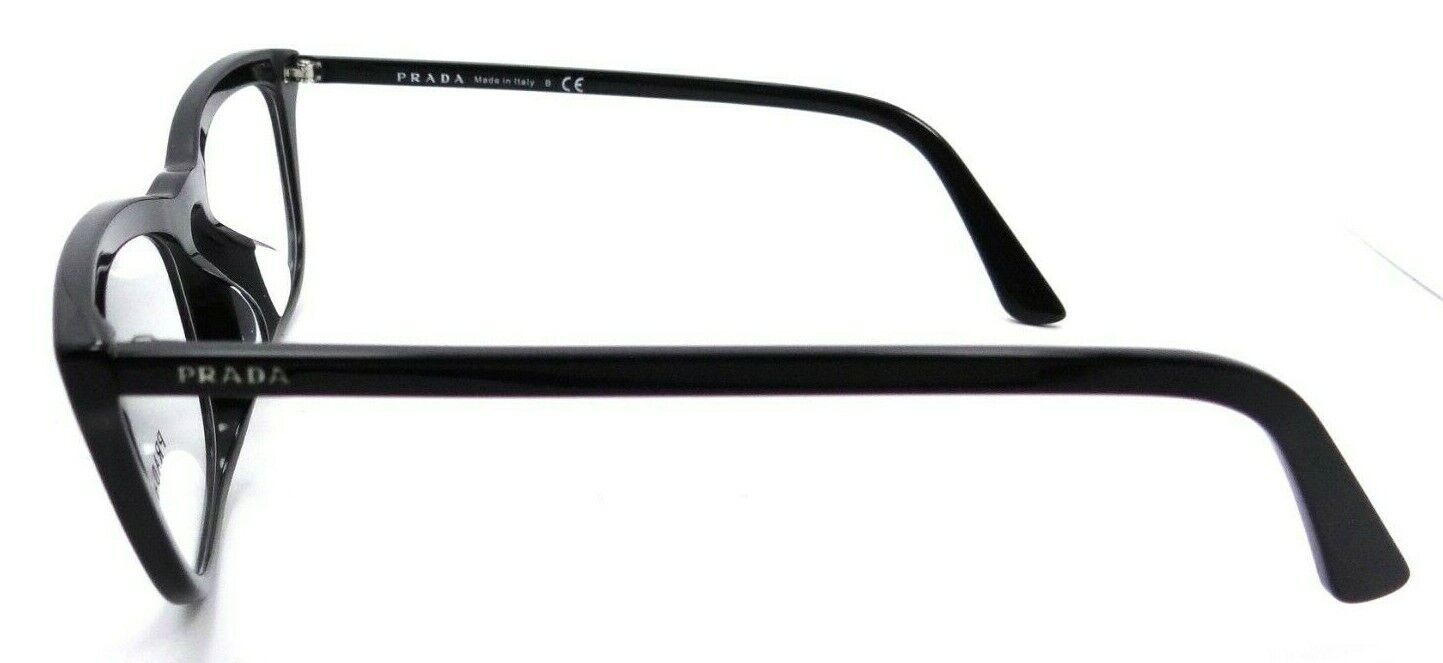 Prada Eyeglasses Frames PR 10VVF 1AB-1O1 54-18-145 Shiny Black Made in Italy-8053672993042-classypw.com-3