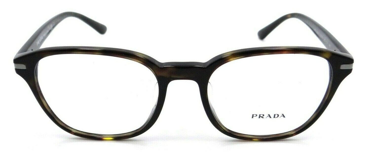 Prada Eyeglasses Frames PR 12WVF 2AU-1O1 51-18-145 Dark Havana Made in Italy