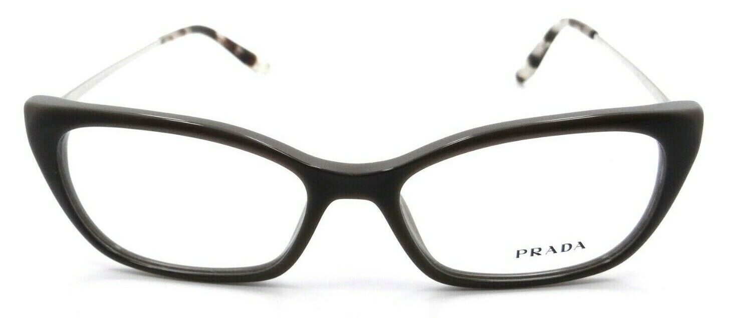 Prada Eyeglasses Frames PR 14XV 03C-1O1 52-16-140 Opal Grey Made in Italy-8056597187343-classypw.com-2