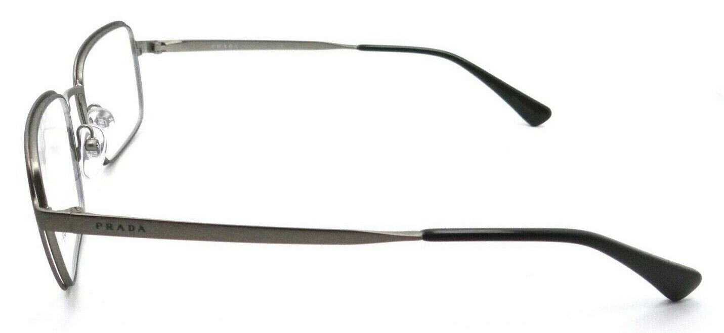Prada Eyeglasses Frames PR 57XV VIX-1O1 54-18-145 Matte Silver Made in Italy-8056597138116-classypw.com-3