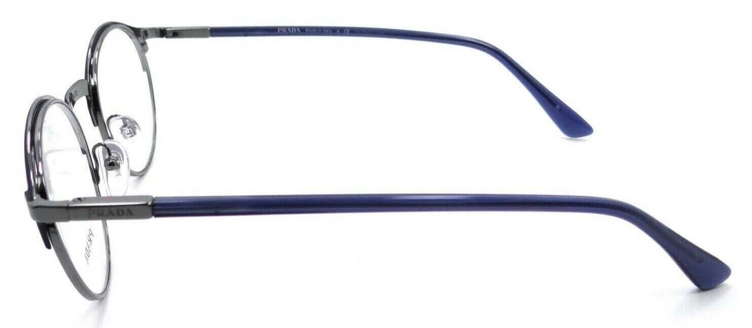 Prada Eyeglasses Frames PR 58YV 02N-1O1 48-20-145 Matte Blue Made in Italy-8056597516938-classypw.com-3