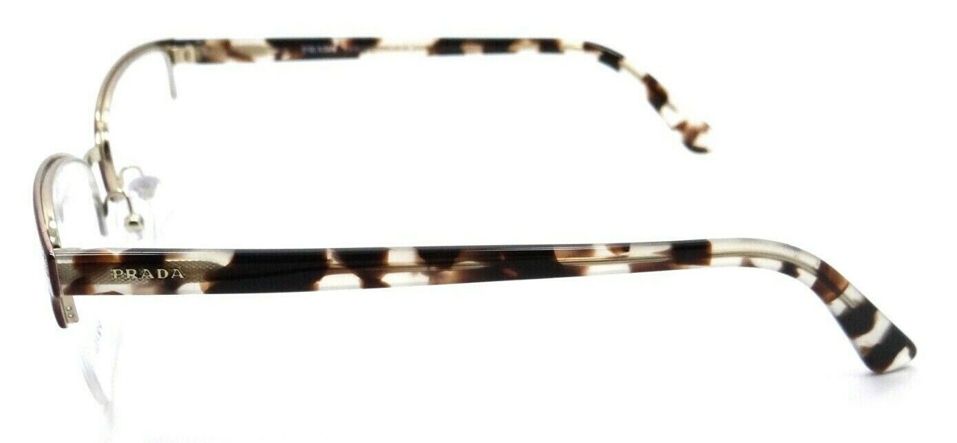 Prada Eyeglasses Frames PR 61XV 552-1O1 54-17-145 Top Bordeaux / Pale Gold Italy-8056597137591-classypw.com-3