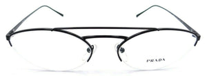 Prada Eyeglasses Frames PR 62VV 1AB-1O1 57-19-140 Shiny Black Made in Italy