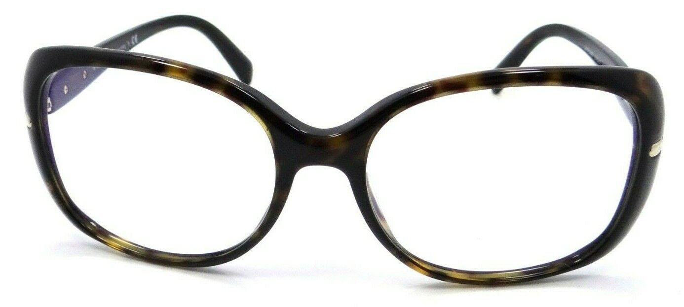 Prada Sunglasses PR 08OS 2AU-09H 57-17-130 Dark Havana / Blue Light Filter Italy-8056597387811-classypw.com-2