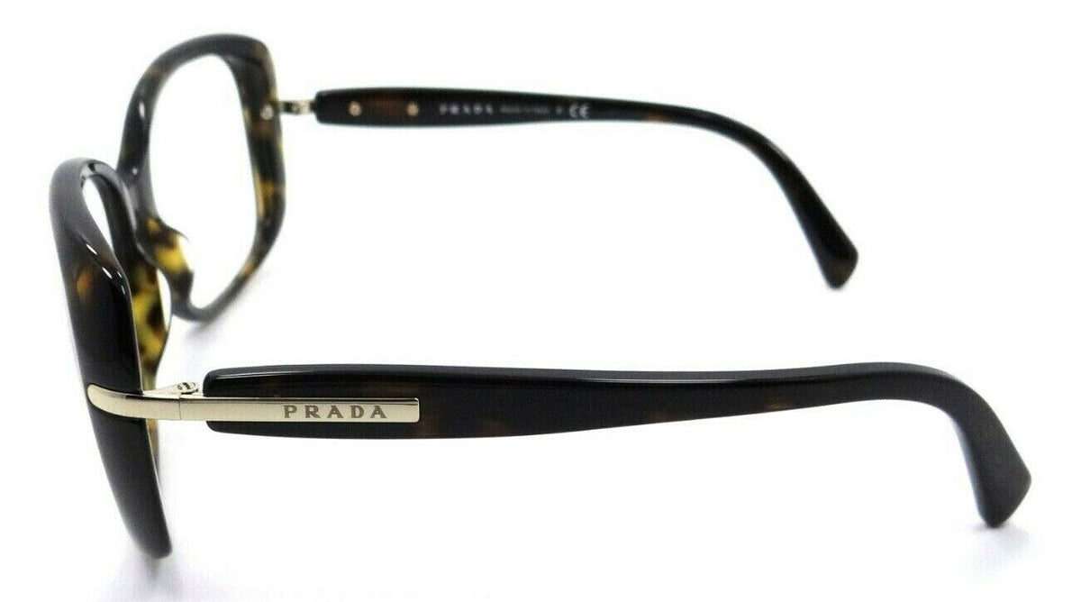 Prada Sunglasses PR 08OS 2AU-09H 57-17-130 Dark Havana / Blue Light Filter Italy-8056597387811-classypw.com-3