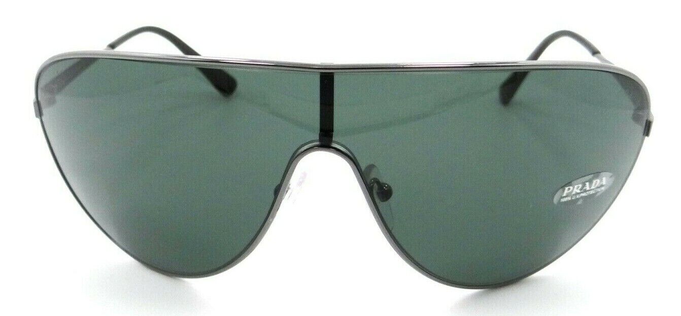 Prada Sunglasses PR 55XS 5AV-728 42-xx-125 Gunmetal / Green Made in Italy-8056597134705-classypw.com-2