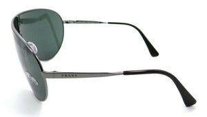 Prada Sunglasses PR 55XS 5AV-728 42-xx-125 Gunmetal / Green Made in Italy