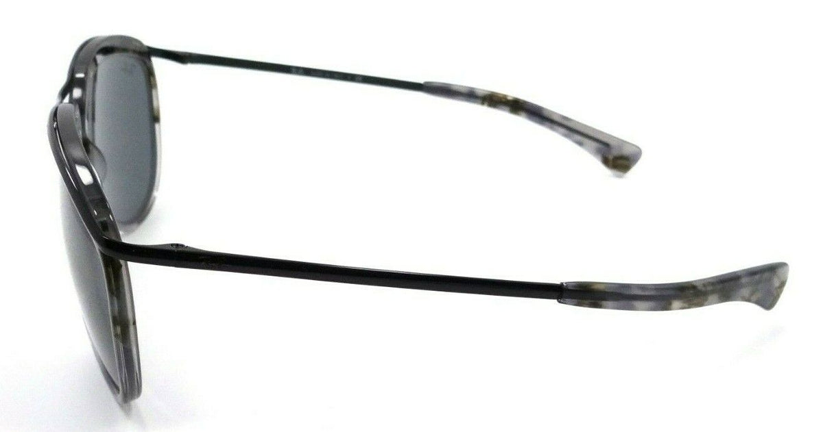 Ray-Ban Sunglasses RB 2219 1286/R5 59-13-140 Aviator Olympian Grey Havana / Blue-8056597122214-classypw.com-3