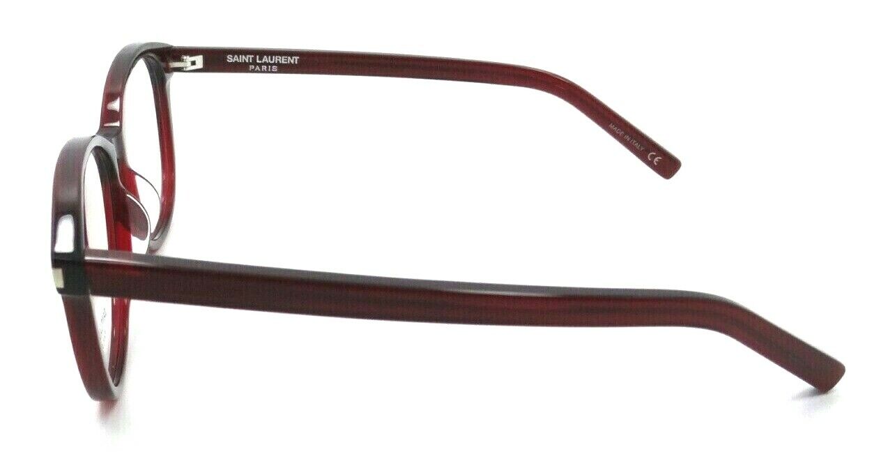 Saint Laurent Eyeglasses Frames SL Classic 9/F 010 53-13-145 Burgundy Asian Fit