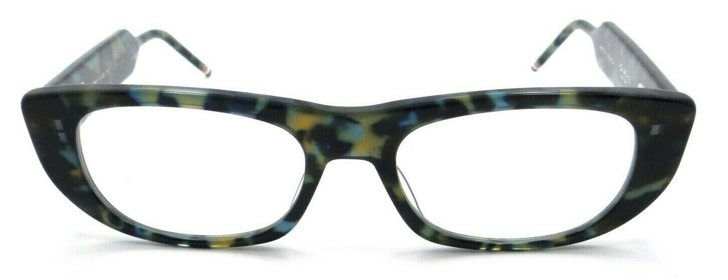 Thom Browne Eyeglasses Frames TBX417-53-03 53-19-147 Navy Tortoise-0811005036495-classypw.com-1