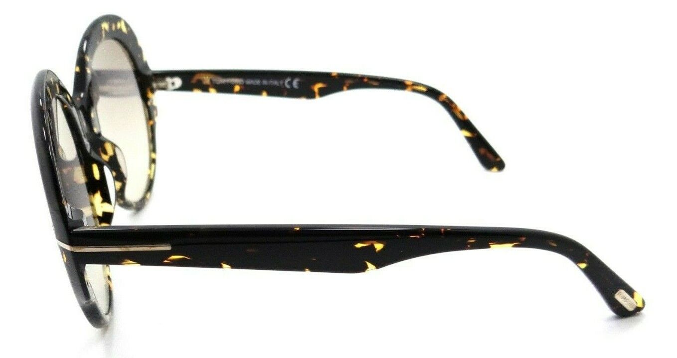 Tom Ford Sunglasses TF 0873 52C 58-20-140 Ginger Dark Havana / Smoke Grad Mirror-889214244567-classypw.com-3