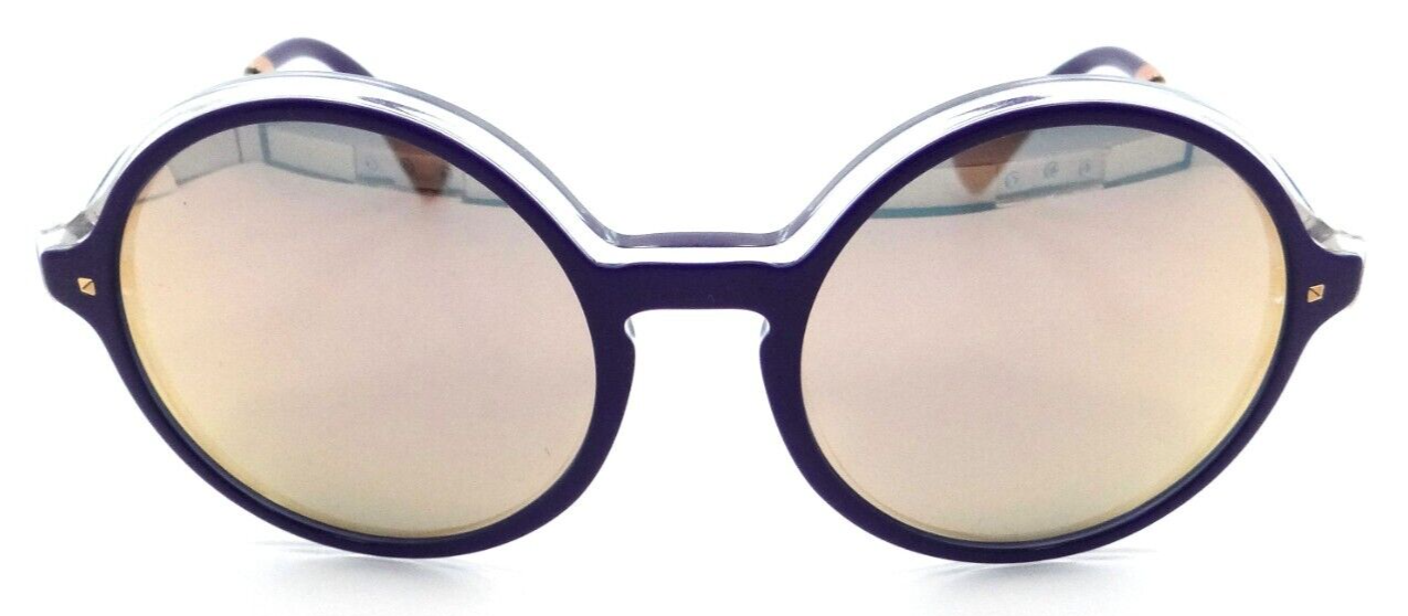 Valentino Sunglasses VA 4015 5045/4Z 53-19-135 Blue on Crystal /Mirror Rose Gold-8053672731392-classypw.com-2