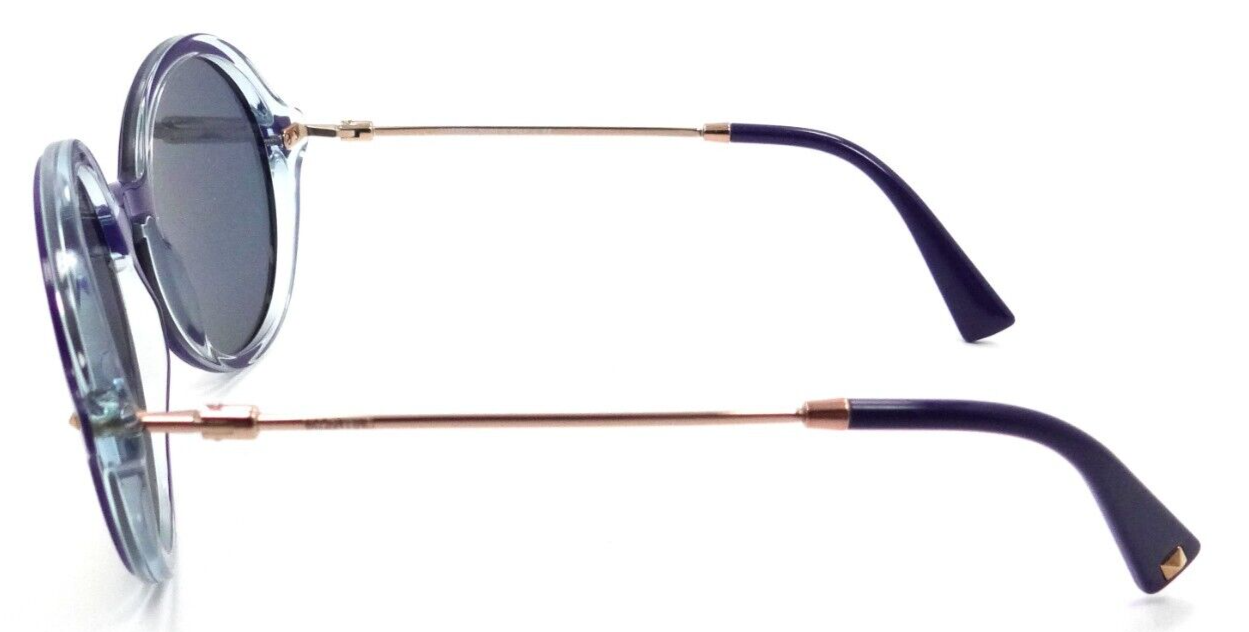 Valentino Sunglasses VA 4015 5045/4Z 53-19-135 Blue on Crystal /Mirror Rose Gold-8053672731392-classypw.com-3