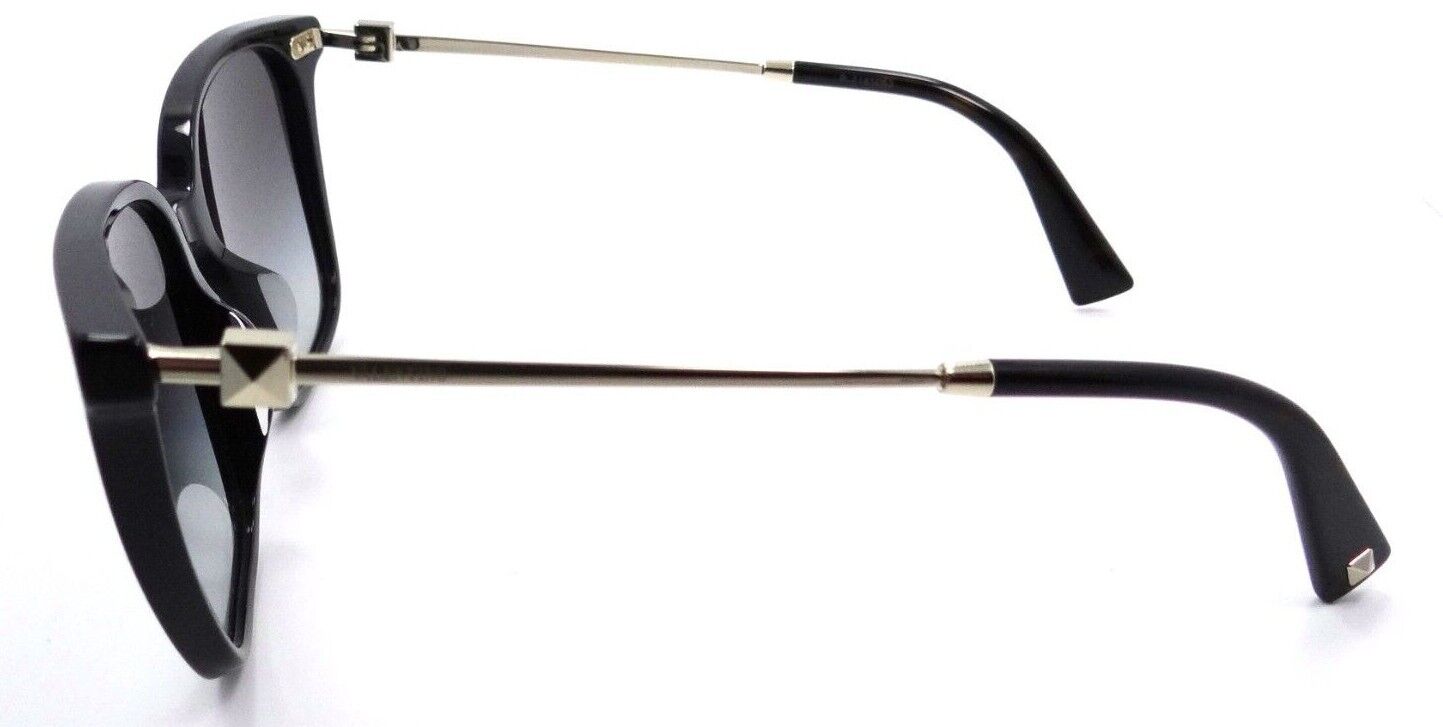Valentino Sunglasses VA 4078F 5001/8G 57-17-140 Black / Grey Gradient Italy-8056597219594-classypw.com-3