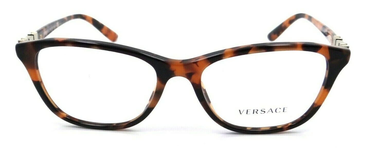 Versace Eyeglasses Frames VE 3213B 944 54-17-140 Dark Havana Made in Italy-8053672400687-classypw.com-2