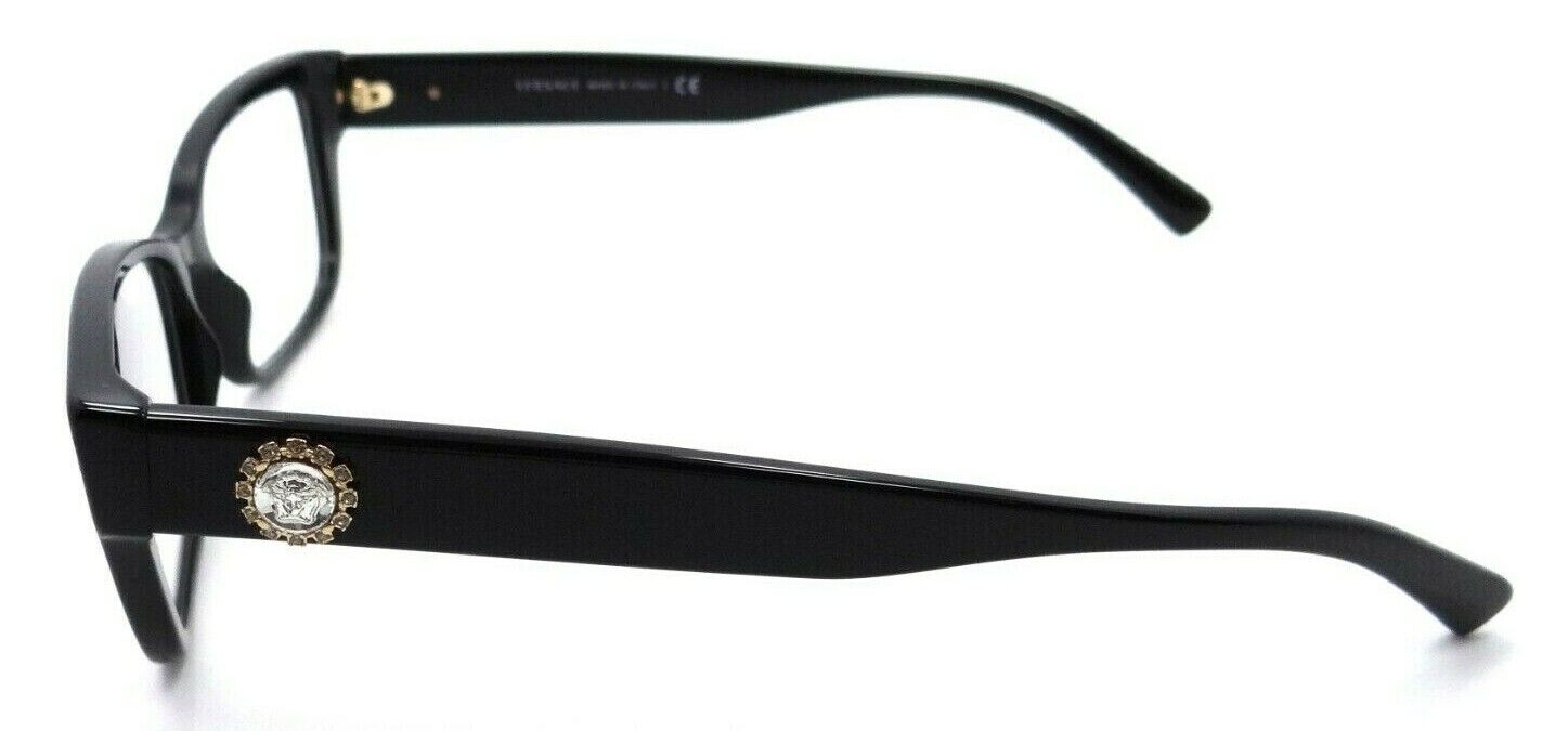 Versace Eyeglasses Frames VE 3284B GB1 54-15-140 Black Made in Italy-8056597159821-classypw.com-3