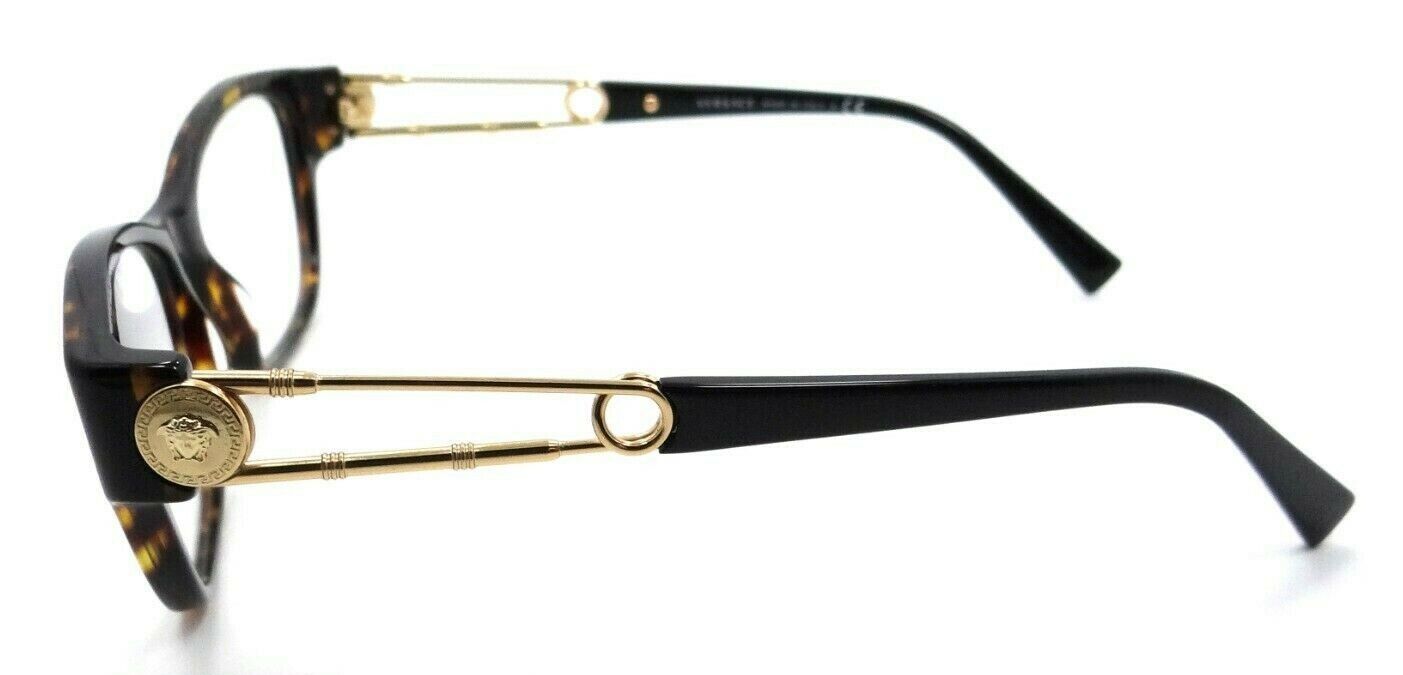 Versace Eyeglasses Frames VE 3288 108 54-16-140 Dark Havana Made in Italy-8056597219365-classypw.com-3